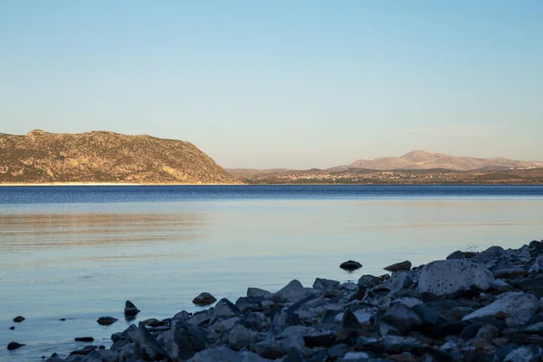 Lago Salda Província Burdur Turquia — Fotografia de Stock