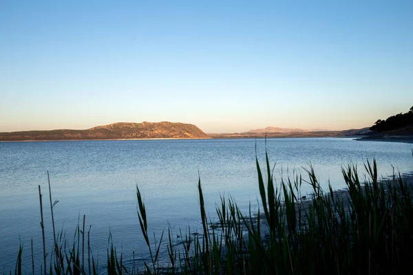 Lago Salda Província Burdur Turquia — Fotografia de Stock