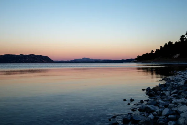 Lago Salda Província Burdur Turquia — Fotografia de Stock