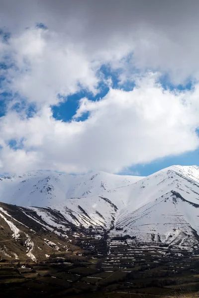 Karlı Kış Dağları Manzaraları Bozdağ Zmir Türkiye Kış Manzarası — Stok fotoğraf