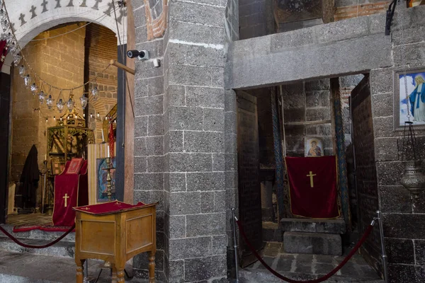 Diyarbakir Turquía 2019 Iglesia Ortodoxa Siríaca Virgen María Diyarbakir Turquía —  Fotos de Stock