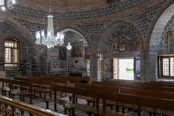 Diyarbakir Tyrkiet 2019 Jomfru Maria Syriske Ortodokse Kirke Diyarbakir Tyrkiet - Stock-foto