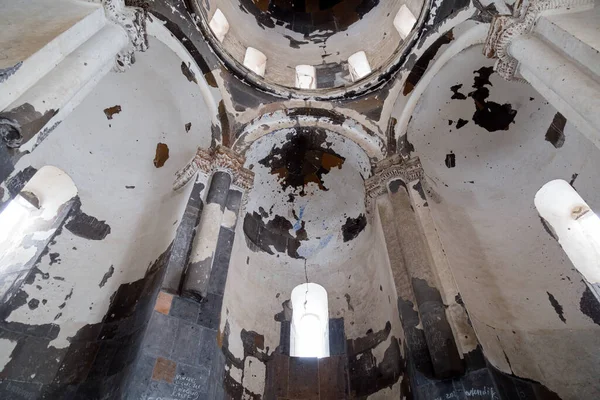 Ani Ruins Tigran Honents Saint Krikor Church Εσωτερική Άποψη Kars — Φωτογραφία Αρχείου