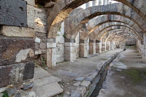 Smyrna Agora Ancient City Izmir Turkey — Stock Photo, Image