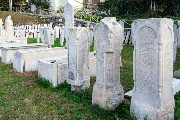 Antike Stadt Smyrna Agora Osmanischer Friedhof Izmir Türkei — Stockfoto