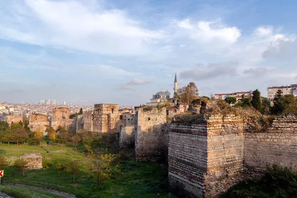 Utsikt Över Yedikules Fästning Istanbul Turkiet — Stockfoto