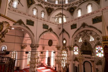 İzmir, Türkiye - 29 Eylül 2016, Hisar Camii, Kemeralti, İzmir, Ege Bölgesi, Türkiye