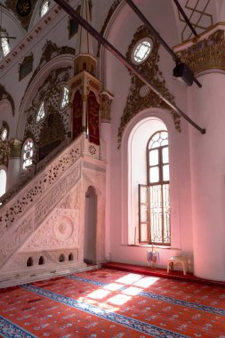 İzmir, Türkiye - 29 Eylül 2016, Hisar Camii, Kemeralti, İzmir, Ege Bölgesi, Türkiye