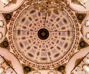 İzmir, Türkiye - 29 Eylül 2016, Hisar Camii (Yakup Bey Camii, Molla Yakup Camisi), Kemeralti, İzmir, İzmir, Ege Bölgesi, Türkiye