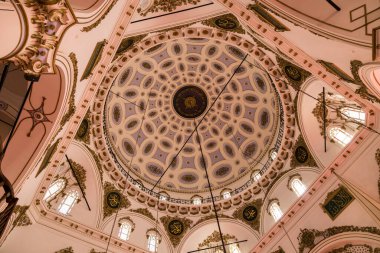 İzmir, Türkiye - 29 Eylül 2016, Hisar Camii (Yakup Bey Camii, Molla Yakup Camisi), Kemeralti, İzmir, İzmir, Ege Bölgesi, Türkiye