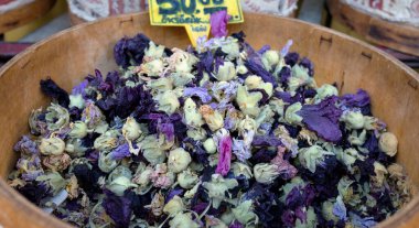 Mallow çiçeği, çiçek, bitkisel ilaç.