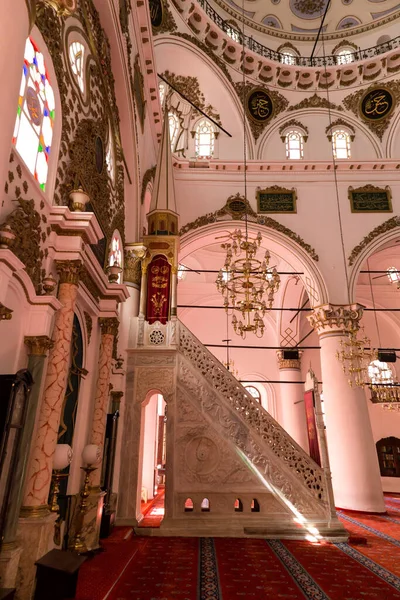 İzmir, Türkiye - 29 Eylül 2016, Hisar Camii (Yakup Bey Camii, Molla Yakup Camisi), Kemeralti, İzmir, İzmir, Ege Bölgesi, Türkiye