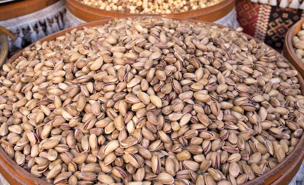 Pistachos Tostados Salados Mercado —  Fotos de Stock