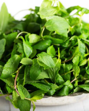 Taze nane yaprakları.. 