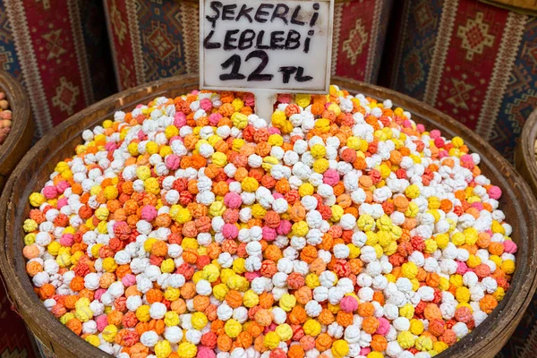 Süße Geröstete Kichererbsen Türkische Süßigkeiten — Stockfoto