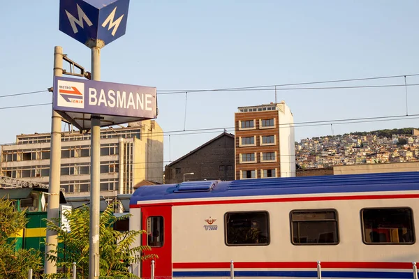 Basmane Izmir Turquía 2019 Vista Desde Estación Metro Basmane Basmane — Foto de Stock