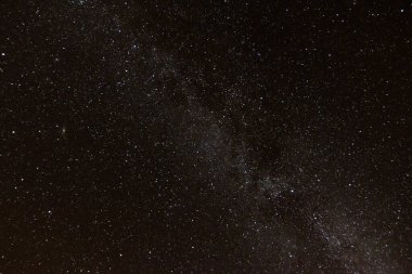 Samanyolu ile Yıldızlı Gökyüzü, Hollanda 'nın en karanlık yerlerinden biri olan Drenthe' de çekilmiştir..