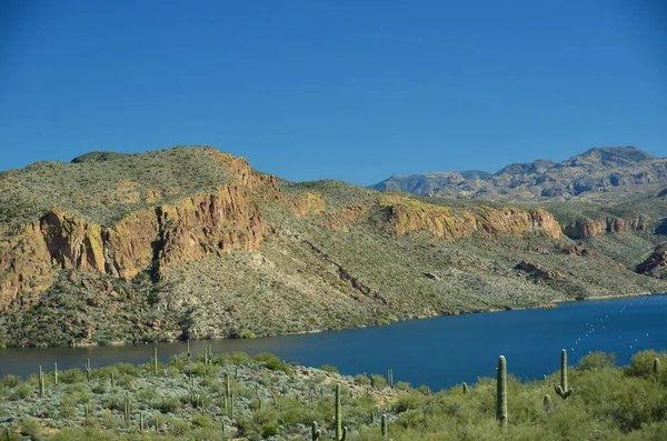 Canyon Lake Desierto Suroeste Arizona Cerca Phoenix — Foto de Stock