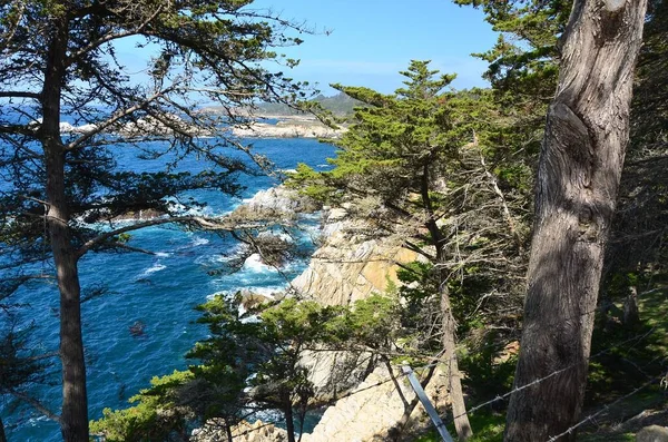 Världsberömda Big Sur Kaliforniens Natursköna Central Coast — Stockfoto