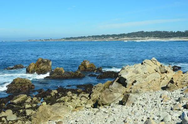 Der Wunderschöne Mile Drive Auf Der Halbinsel Monterey Der Atemberaubenden — Stockfoto