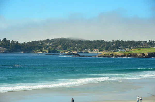 Stunning White Sand Beach Carmel California Famous Destination Central California — Stock Photo, Image