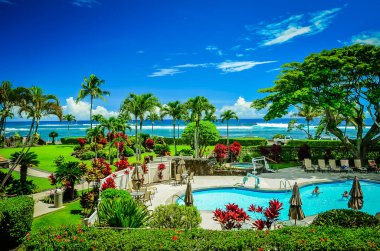   Hawaii adalarındaki güzel Kauai 'nin ihtişamı..