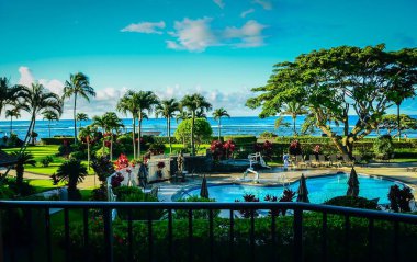   Hawaii adalarındaki güzel Kauai 'nin ihtişamı..