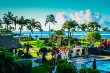   Hawaii adalarındaki güzel Kauai 'nin ihtişamı..