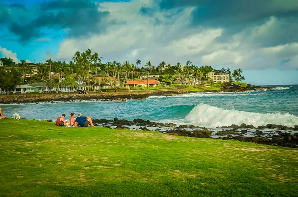 ハワイ諸島の美しいカウアイ島の素晴らしさ — ストック写真