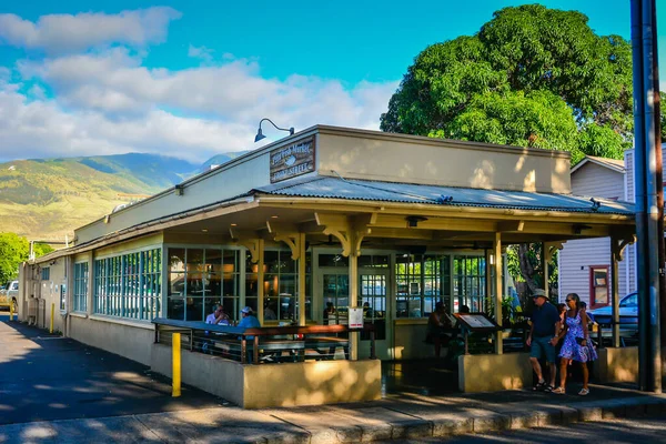 Pittoresca Vecchia Città Baleniera Lahaina Maui Isole Hawaii — Foto Stock