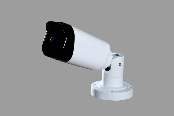 Hermosa Fotografía Cctv Cámara Seguridad Color Blanco Alta Calidad — Foto de Stock