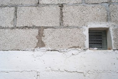 Orta Amerika 'daki kırsal bloğun doku duvarı. İnşaat malzemeleri, iç mekan..