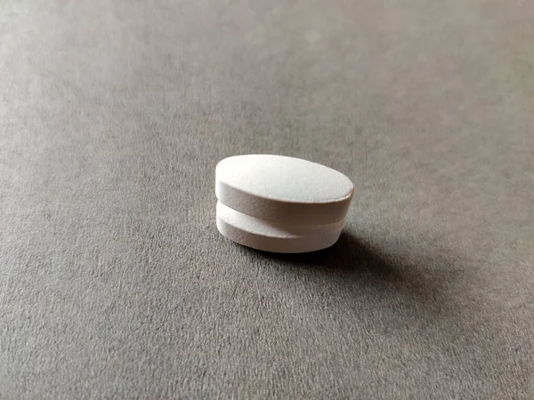 Tabletta Fogalma Lehetséges Gyógymód Gyógyszer Covid Koronavírus — Stock Fotó