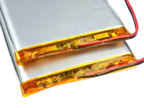 Baterías Recargables Polímero Iones Litio Abreviadas Como Lipo Lip Poli — Foto de Stock