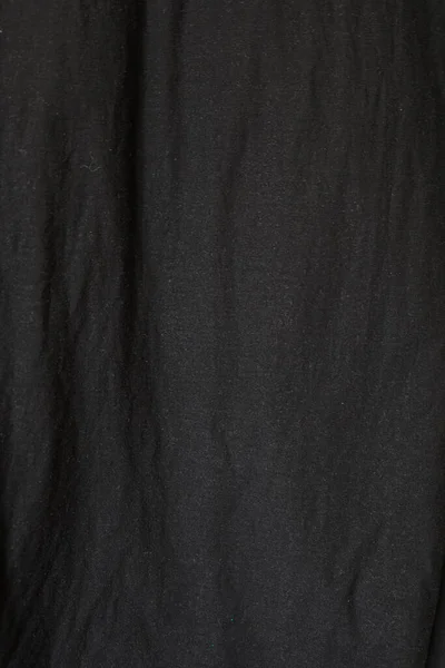 Czarny Materiał Tkanina Tło Tekstury — Zdjęcie stockowe