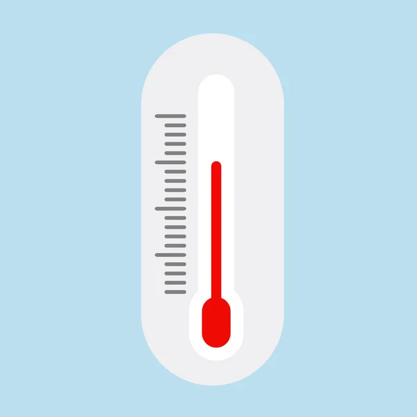 Image Descriptionthermometer Icon Flat Design Style Simple Icon Modern Flat — Stock Vector