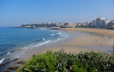 Biarritz, Fransa 'daki Grand Plage