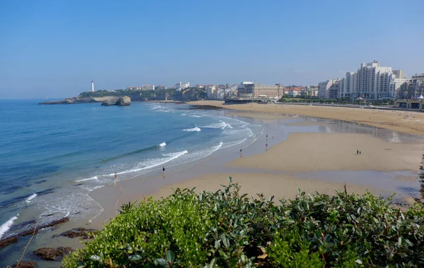 Grand Plage Biarritz France Royalty Free Stock Images