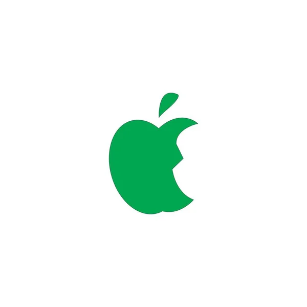 Diseño Ilustración Vector Plantilla Logotipo Apple — Vector de stock