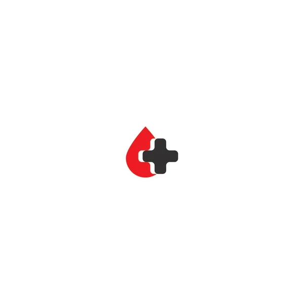 Дизайн Векторной Иконки Кровавого Логотипа — стоковый вектор