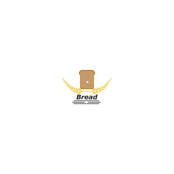 Концепція Логотипу Хліба Векторний Дизайн Ілюстрації — стоковий вектор