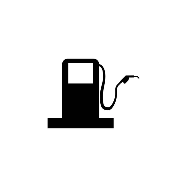 ガソリンスタンドのロゴベクトルテンプレートイラストデザイン — ストックベクタ
