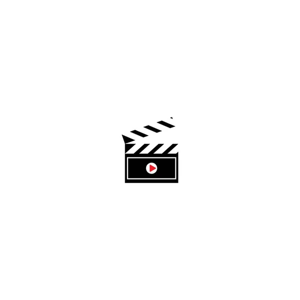 Film Filem Logo Modello Vettoriale Icona Illustrazione Design — Vettoriale Stock