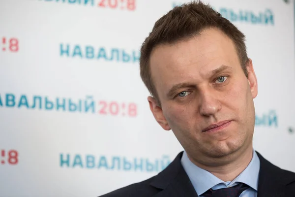 ロシアの野党の指導者アレクセイ ナヴァルニー — ストック写真