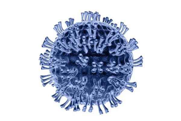 Virus Cell Vit Bakgrund Render — Stockfoto