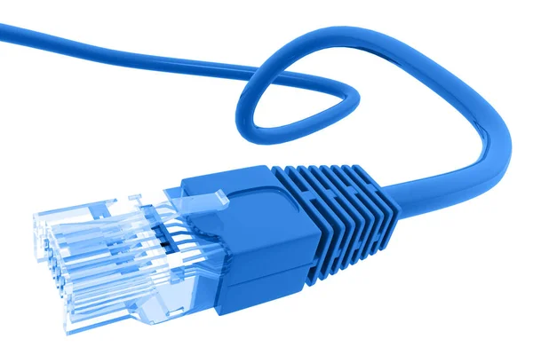 네트워크 Cable 렌더링 — 스톡 사진