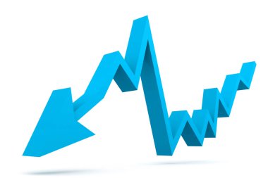 İş grafiği. 3d oluşturma