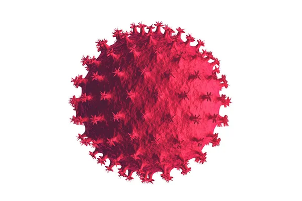 Ilustración Célula Del Virus — Foto de Stock