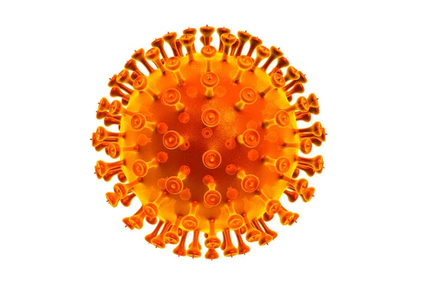 Rendering Virus Bacteria Cell — Stock Photo, Image