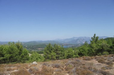 dağlar, gökyüzü, yaz, doğa, seyahat